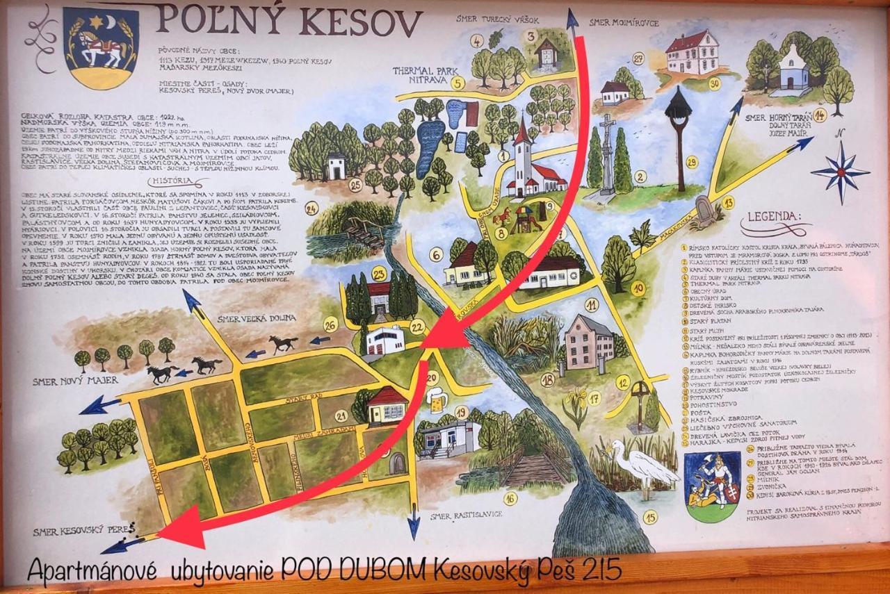 Apartmanove Ubytovanie Pod Dubom Polny Kesov エクステリア 写真